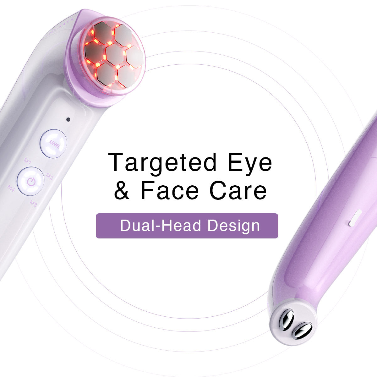 DermRays FusionGlow Multi-Functional Microcurrent Facial Toning Device